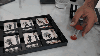 The Huddle fantasy football board game