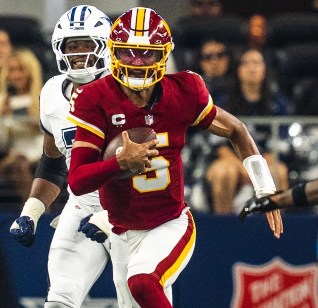 Commanders expect Jayden Daniels (elbow) back this week
