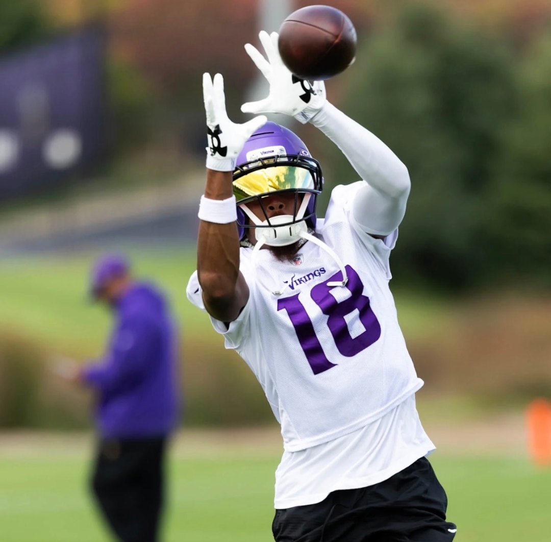 Jefferson returns to practice; Beckham Jr. signed