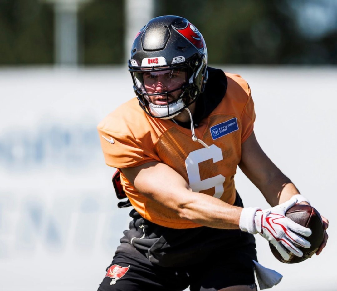 QB Mayfield returns to practice, WR Egbuka out