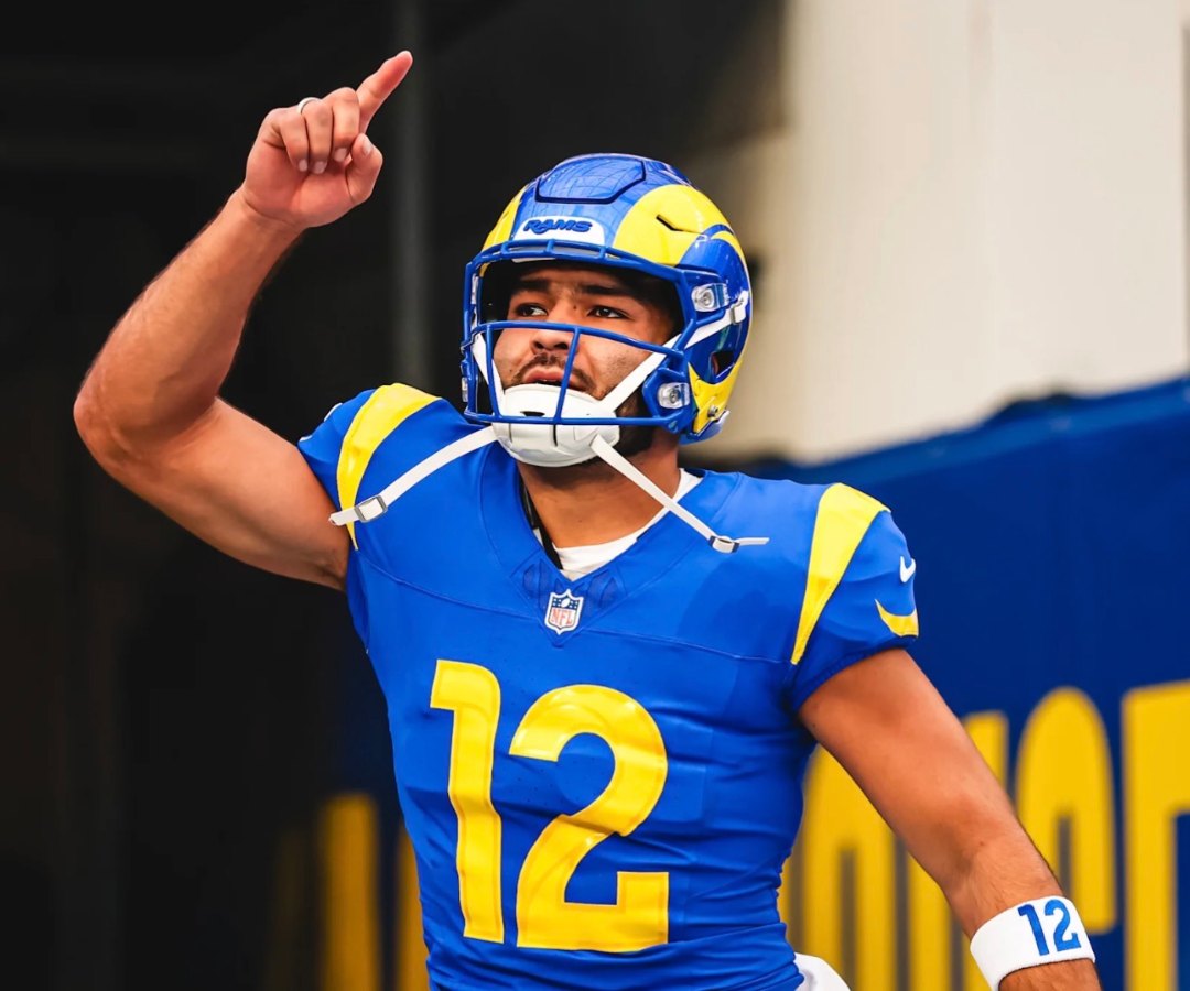 Puka Nacua leaves practice early; status up in air